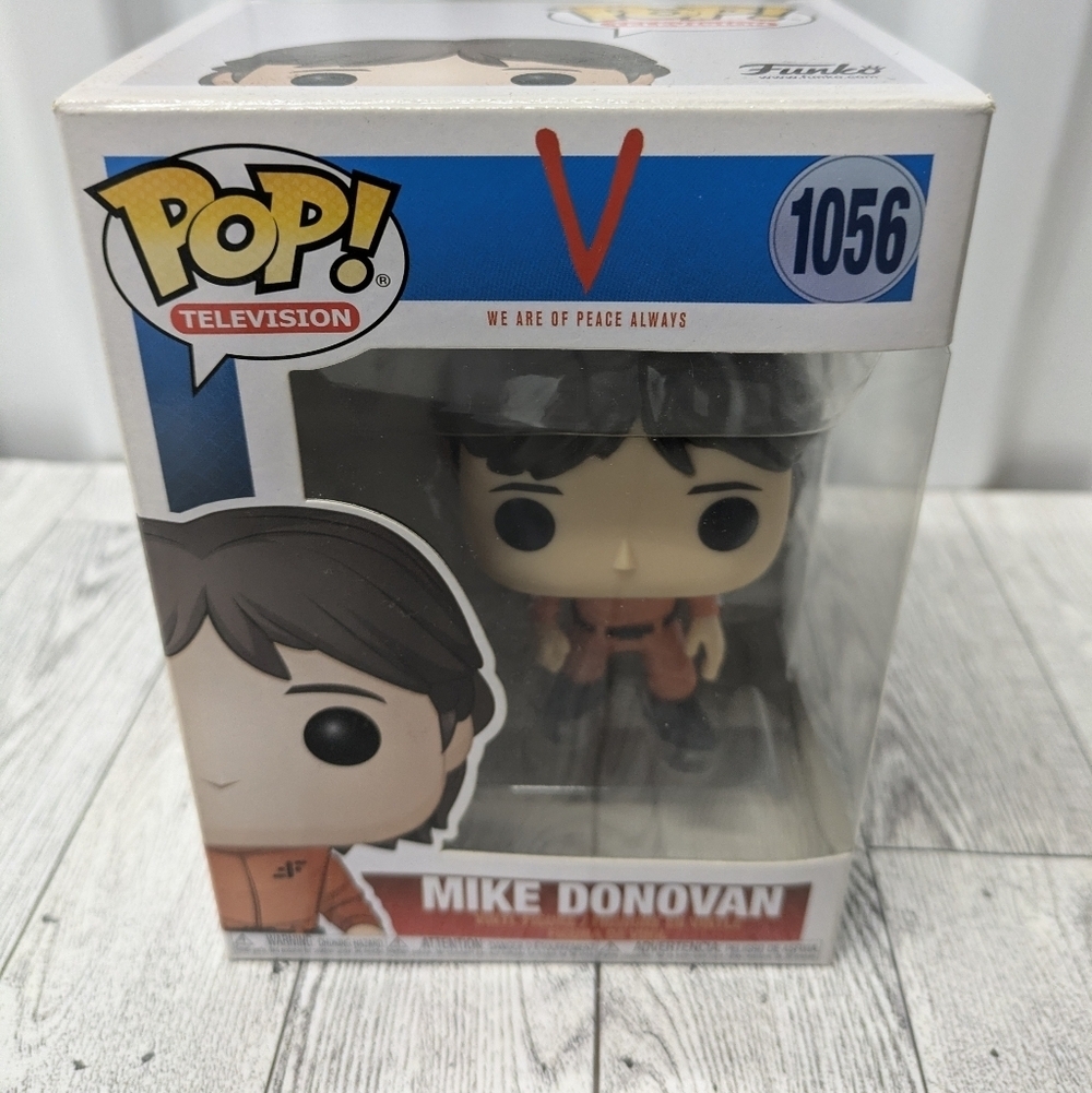Funko Pop! Television Mike Donovan Action Figure - Black, Brown, Red